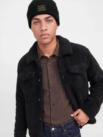 Jack & Jones Attitude Adīta cepure Melns - Adītās cepures - 