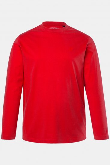 JP1880 Long Sleeve OEKO-TEX T-Shirt Red - T-krekli - T-krekli - 2XL-14XL