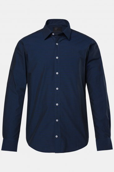JP1880 Shirt Long Sleeve Kent Collar Navy - Krekli - Krekli - 2XL-8XL