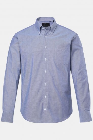 JP1880 Oxford Shirt Long Sleeve Denim Blue - Krekli - Krekli - 2XL-8XL