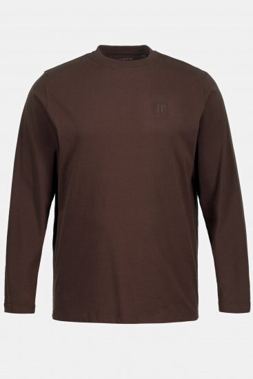 JP1880 Long Sleeve OEKO-TEX T-Shirt Brown - T-krekli - T-krekli - 2XL-14XL