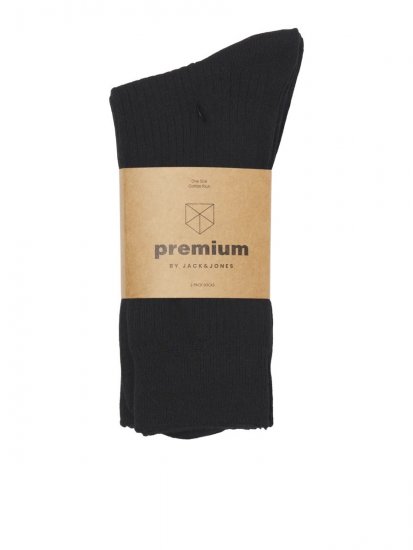 Jack & Jones Premium Zeķes Melns 2-pack - Apakšveļa un peldšorti - Apakšveļa - 2XL-8XL