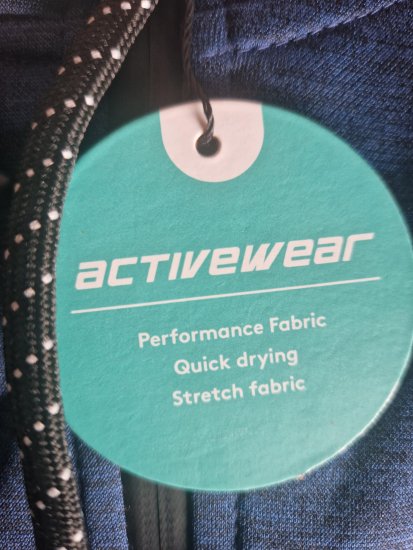 Kam Jeans AP008 Active Performance Hoodie Indigo - Džemperi un džemperi ar kapuci - Džemperi - 2XL-14XL