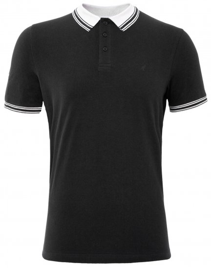 Kangol Shipley Polo Black - Polo krekli - Polo krekli - 2XL-8XL