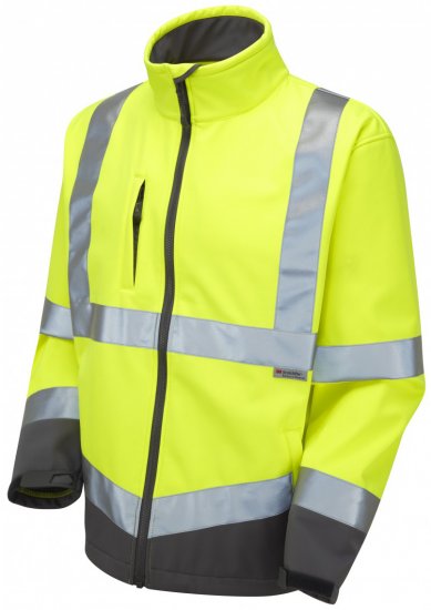 Leo Buckland Softshell Jacket Yellow - Darba apģērbs - Darba apģērbs - 3XL-10XL