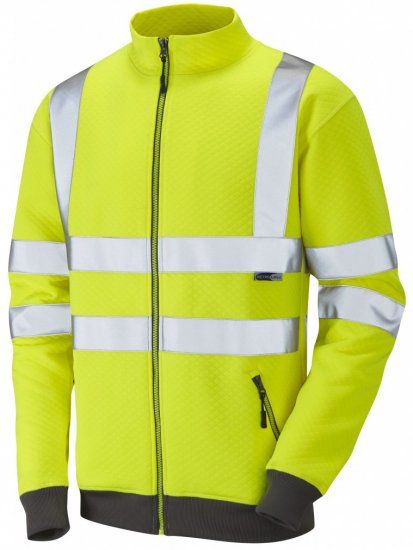 Leo Libbaton Track Top Hi-Vis Yellow - Darba apģērbs - Darba apģērbs - 3XL-10XL