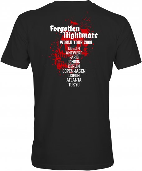 Motley Denim Stanton T-Shirt Black - T-krekli - T-krekli - 2XL-14XL