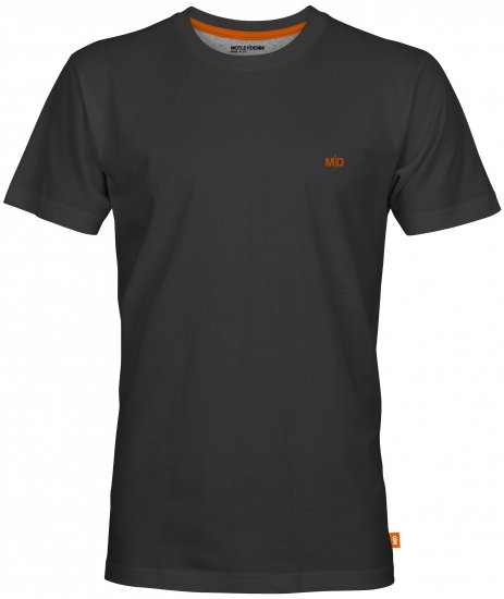 Motley Denim Stockholm T-shirt Charcoal - T-krekli - T-krekli - 2XL-14XL