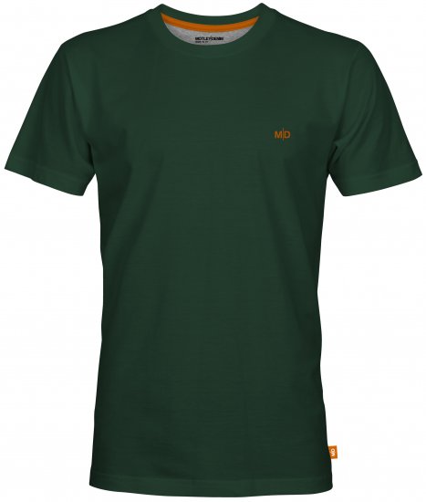Motley Denim Stockholm T-shirt Racing Green - T-krekli - T-krekli - 2XL-14XL