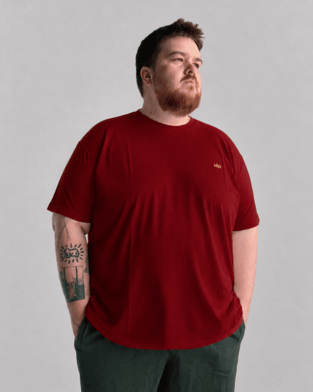 Motley Denim Stockholm T-shirt Red - T-krekli - T-krekli - 2XL-14XL
