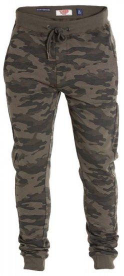 D555 Sutton Sweatpants Camo - Sporta bikses un šorti - Sporta bikses un Sporta šorti - 2XL-12XL