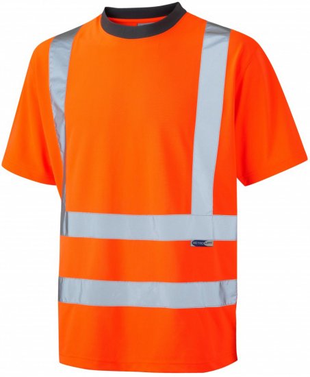 Leo Braunton Coolviz T-shirt Hi-Vis Orange - Darba apģērbs - Darba apģērbs - 3XL-10XL