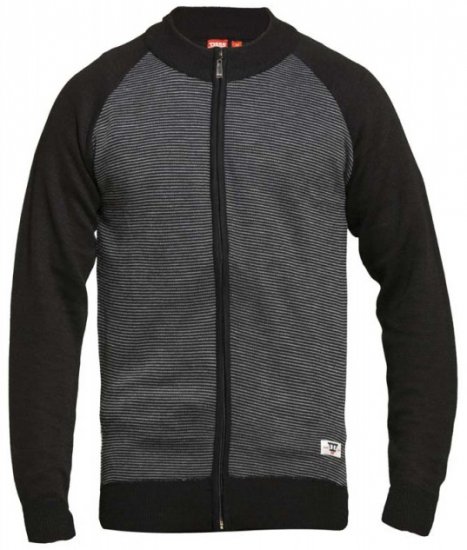 D555 Tanner Sweater Black - Džemperi un džemperi ar kapuci - Džemperi - 2XL-14XL