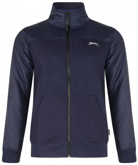 Slazenger Tatum Funnel Neck Navy - Džemperi un džemperi ar kapuci - Džemperi - 2XL-14XL