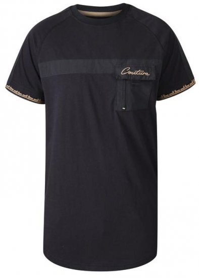 D555 Thor Couture Raglan Sleeve Black - T-krekli - T-krekli - 2XL-14XL