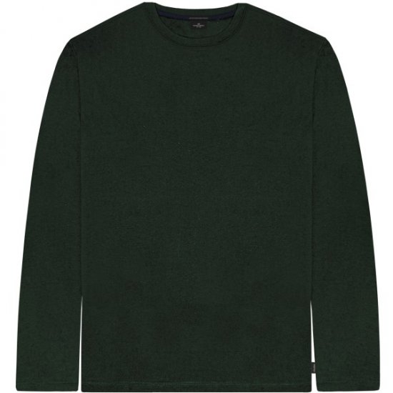 Double Outfitters TS-9170 Long Sleeve T-Shirt Forest Green - T-krekli - T-krekli - 2XL-14XL