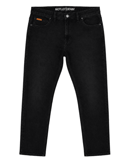 Motley Denim Soho 5-Pocket Jeans Black - Džinsi un bikses - Džinsi un Bikses - W40-W70