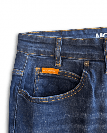 Motley Denim Soho 5-Pocket Jeans Mid Wash - Džinsi un bikses - Džinsi un Bikses - W40-W70