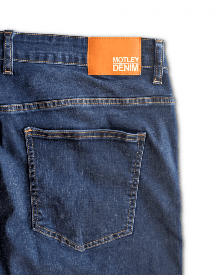 Motley Denim Soho 5-Pocket Jeans Mid Wash - Džinsi un bikses - Džinsi un Bikses - W40-W70