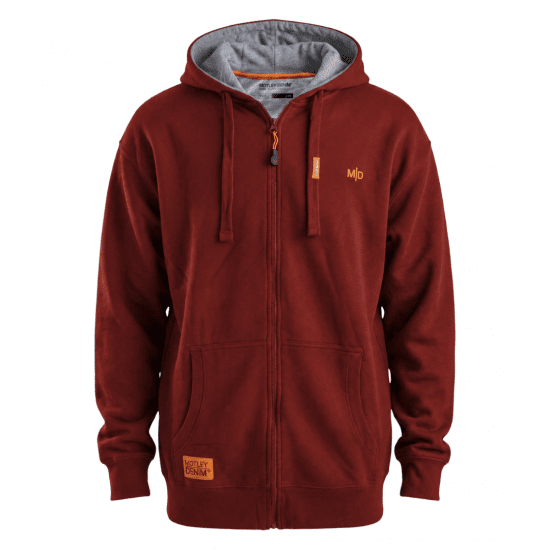 Motley Denim Copenhagen Hoodie Red - Džemperi un džemperi ar kapuci - Džemperi - 2XL-14XL