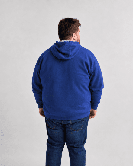 Motley Denim Copenhagen Hoodie Royal Blue - Džemperi un džemperi ar kapuci - Džemperi - 2XL-14XL