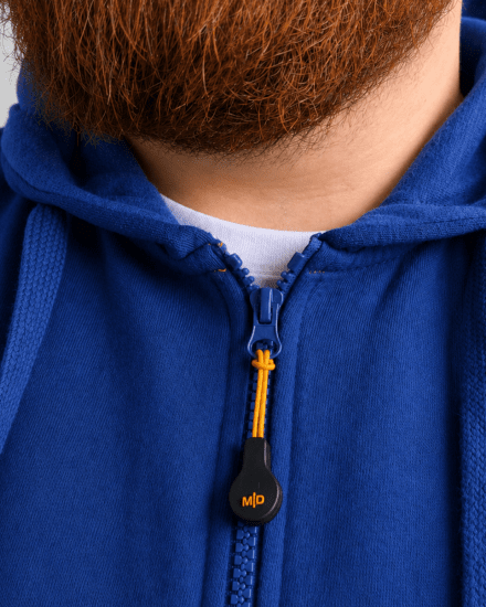Motley Denim Copenhagen Hoodie Royal Blue - Džemperi un džemperi ar kapuci - Džemperi - 2XL-14XL