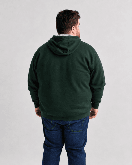 Motley Denim Copenhagen Hoodie Racing Green - Džemperi un džemperi ar kapuci - Džemperi - 2XL-14XL