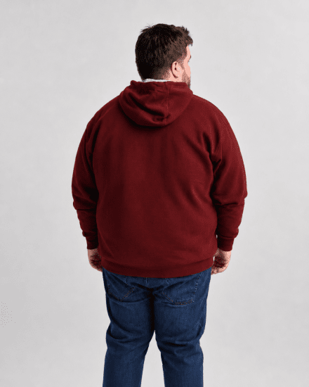 Motley Denim Copenhagen Hoodie Red - Džemperi un džemperi ar kapuci - Džemperi - 2XL-14XL