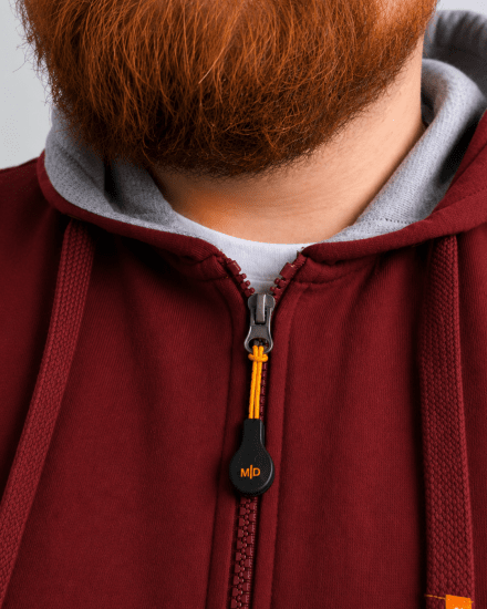 Motley Denim Copenhagen Hoodie Red - Džemperi un džemperi ar kapuci - Džemperi - 2XL-14XL