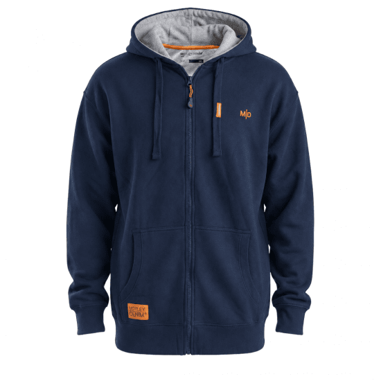 Motley Denim Copenhagen Hoodie Dark Indigo - Džemperi un džemperi ar kapuci - Džemperi - 2XL-14XL