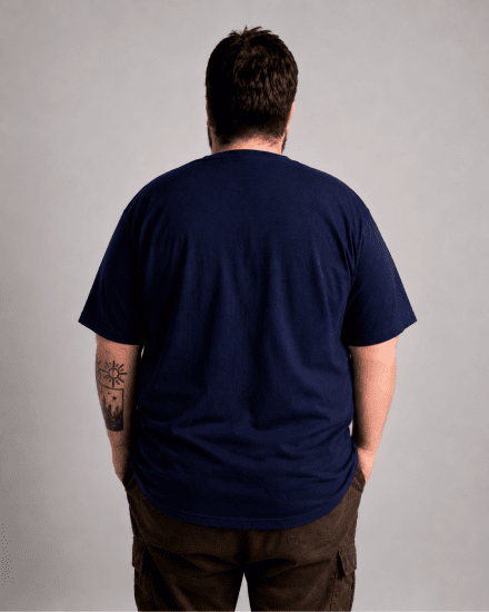 Motley Denim Milan T-krekls Tumši zils - T-krekli - T-krekli - 2XL-14XL