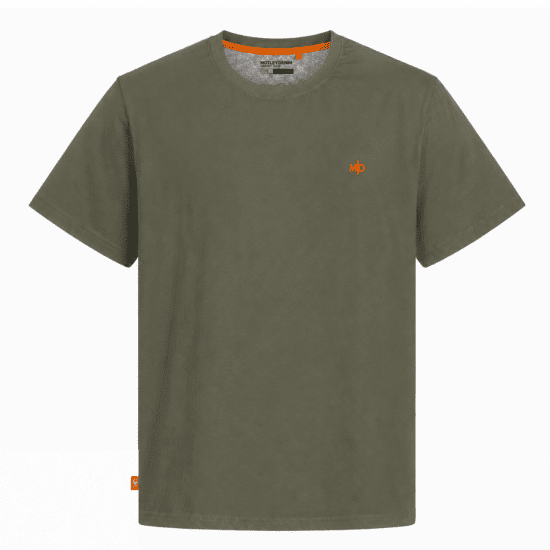 Motley Denim Stockholm T-shirt Dark Khaki - T-krekli - T-krekli - 2XL-14XL