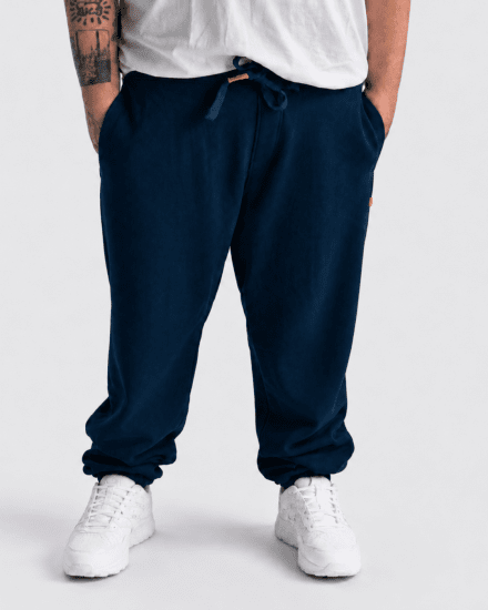Motley Denim Berlin Sweatpants Dark Indigo - Sporta bikses un šorti - Sporta bikses un Sporta šorti - 2XL-12XL