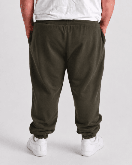 Motley Denim Berlin Sweatpants Dark Khaki - Sporta bikses un šorti - Sporta bikses un Sporta šorti - 2XL-12XL