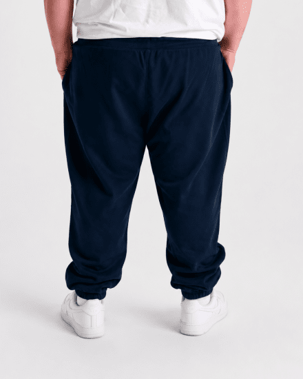 Motley Denim Berlin Sweatpants Navy - Sporta bikses un šorti - Sporta bikses un Sporta šorti - 2XL-12XL