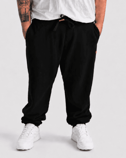Motley Denim Berlin Sweatpants Black - Sporta bikses un šorti - Sporta bikses un Sporta šorti - 2XL-12XL