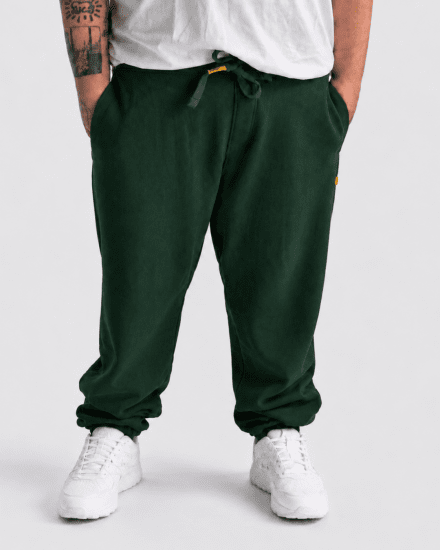 Motley Denim Berlin Sweatpants Racing Green - Sporta bikses un šorti - Sporta bikses un Sporta šorti - 2XL-12XL