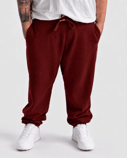 Motley Denim Berlin Sweatpants Red - Sporta bikses un šorti - Sporta bikses un Sporta šorti - 2XL-12XL