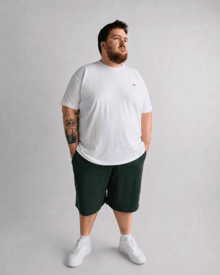 Motley Denim Paris Sweatshorts Racing Green - Sporta bikses un šorti - Sporta bikses un Sporta šorti - 2XL-12XL