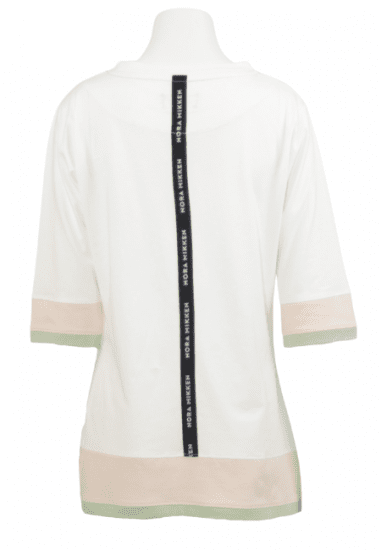 Nora Mikken ANNELI T-Shirt White - T-krekli - 