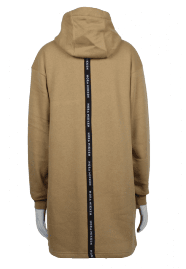Nora Mikken KADRI WHITE Long Hoodie Camel - Džemperi un džemperi ar kapuci - 