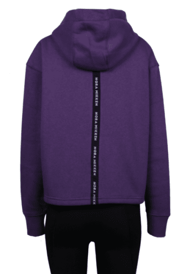 Nora Mikken GERTRUD Cropped Hoodie Purple - SIEVIEŠU APĢĒRBS XS-XXL - 