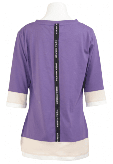 Nora Mikken ANNELI T-Shirt Purple - T-krekli - 