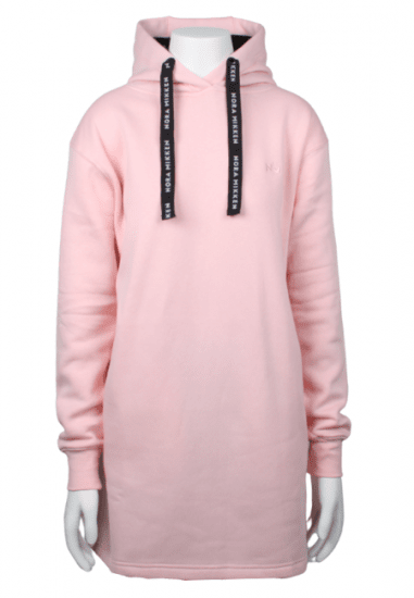 Nora Mikken KRISTINA Long Hoodie Pink - Džemperi un džemperi ar kapuci - 