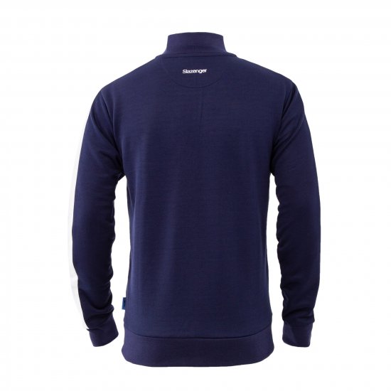 Slazenger Vince Track Jacket Navy - Džemperi un džemperi ar kapuci - Džemperi - 2XL-14XL