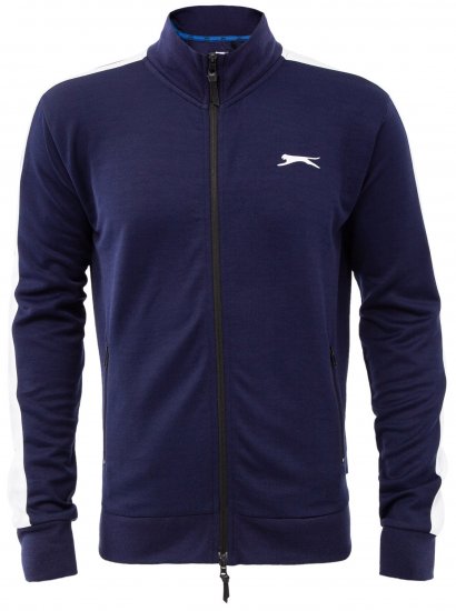 Slazenger Vince Track Jacket Navy - Džemperi un džemperi ar kapuci - Džemperi - 2XL-14XL