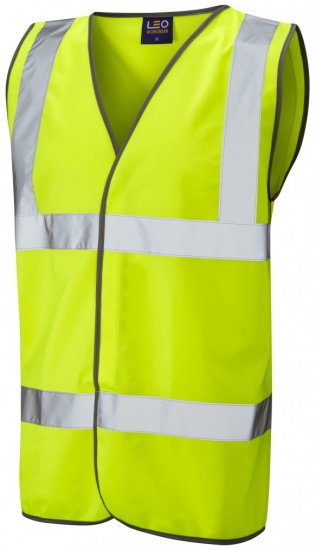 Leo Tarka Waistcoat Hi-Vis Yellow - Darba apģērbs - Darba apģērbs - 3XL-10XL