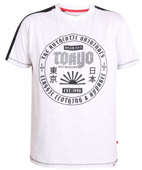 D555 Walton T-shirt White - T-krekli - T-krekli - 2XL-14XL