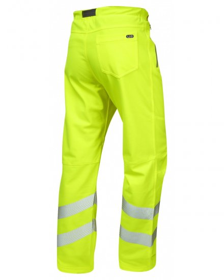 Leo Landcross Stretch Pants Hi-Vis Yellow - Darba apģērbs - Darba apģērbs - 3XL-10XL