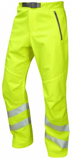 Leo Landcross Stretch Pants Hi-Vis Yellow - Darba apģērbs - Darba apģērbs - 3XL-10XL